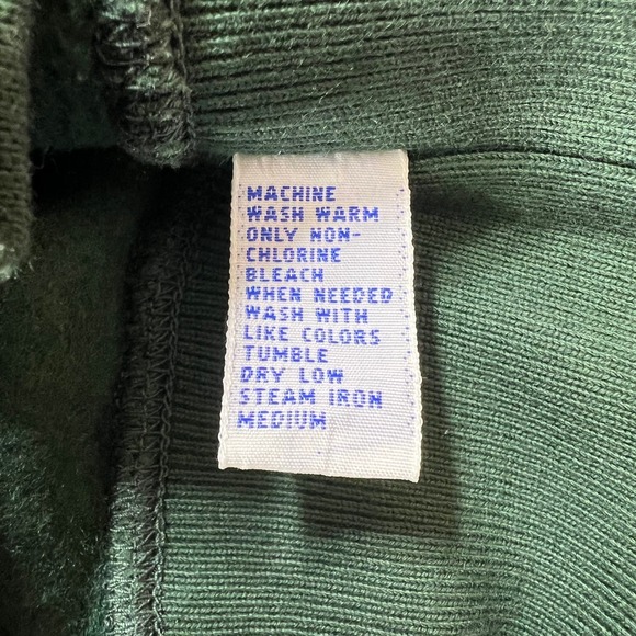 Polo Ralph Lauren Men's Green Long Sleeve Pullover Sweatshirt Size L VTG NWT - Picture 6 of 9